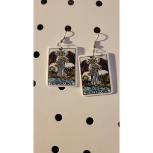 Temperance Tarot Card Earrings